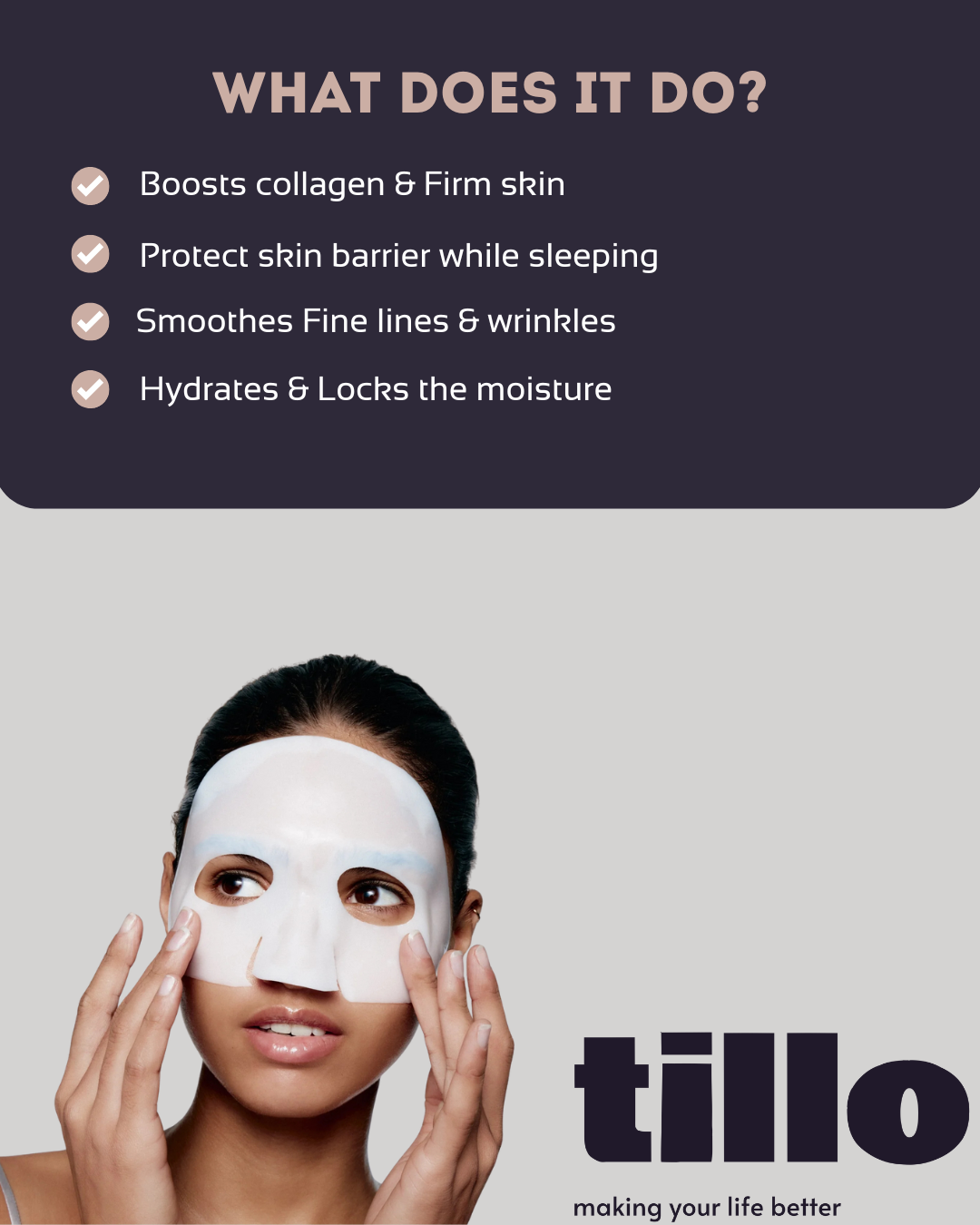 TILLO™Collagen Gel Mask