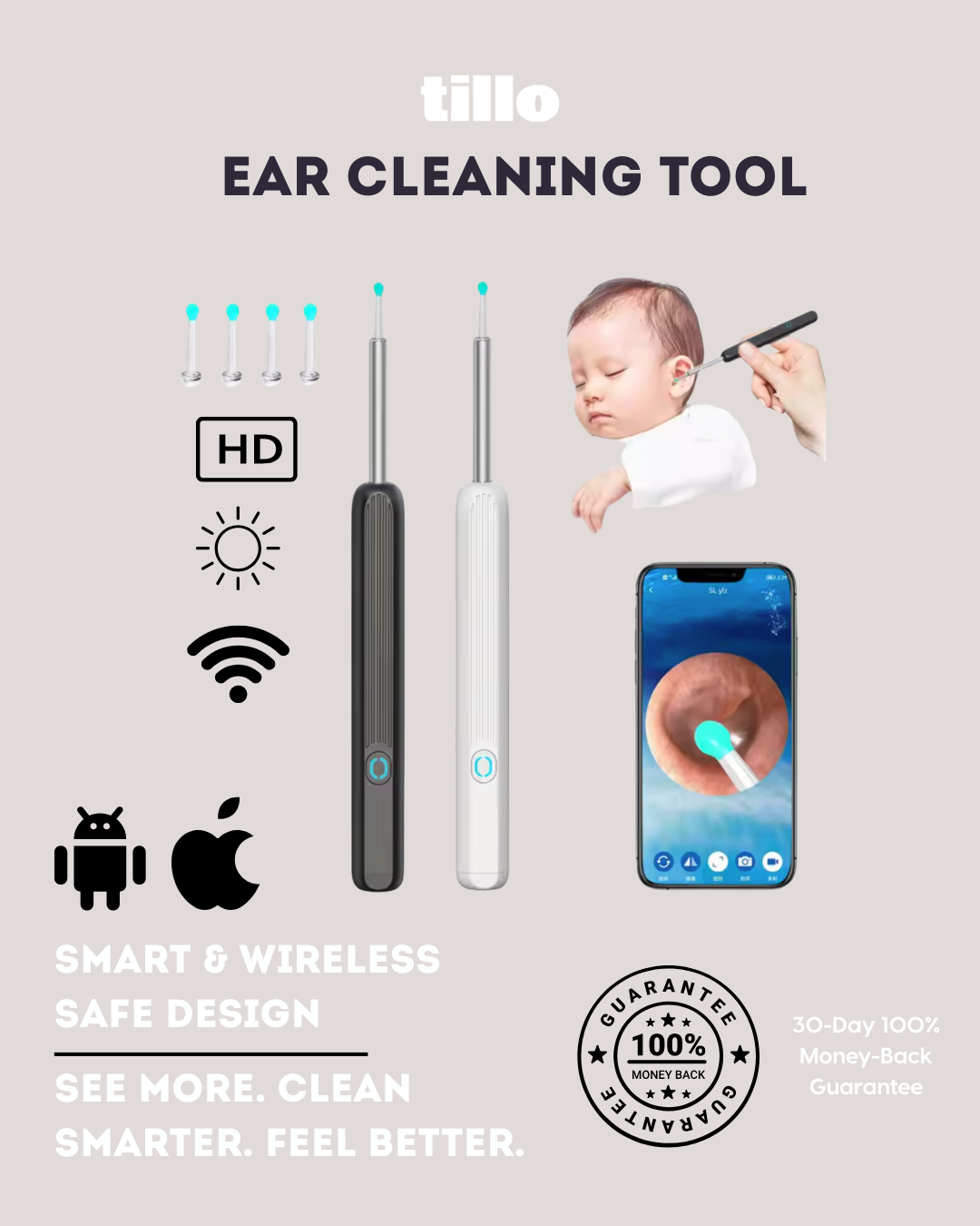TILLO™ Ear Cleaning Tool