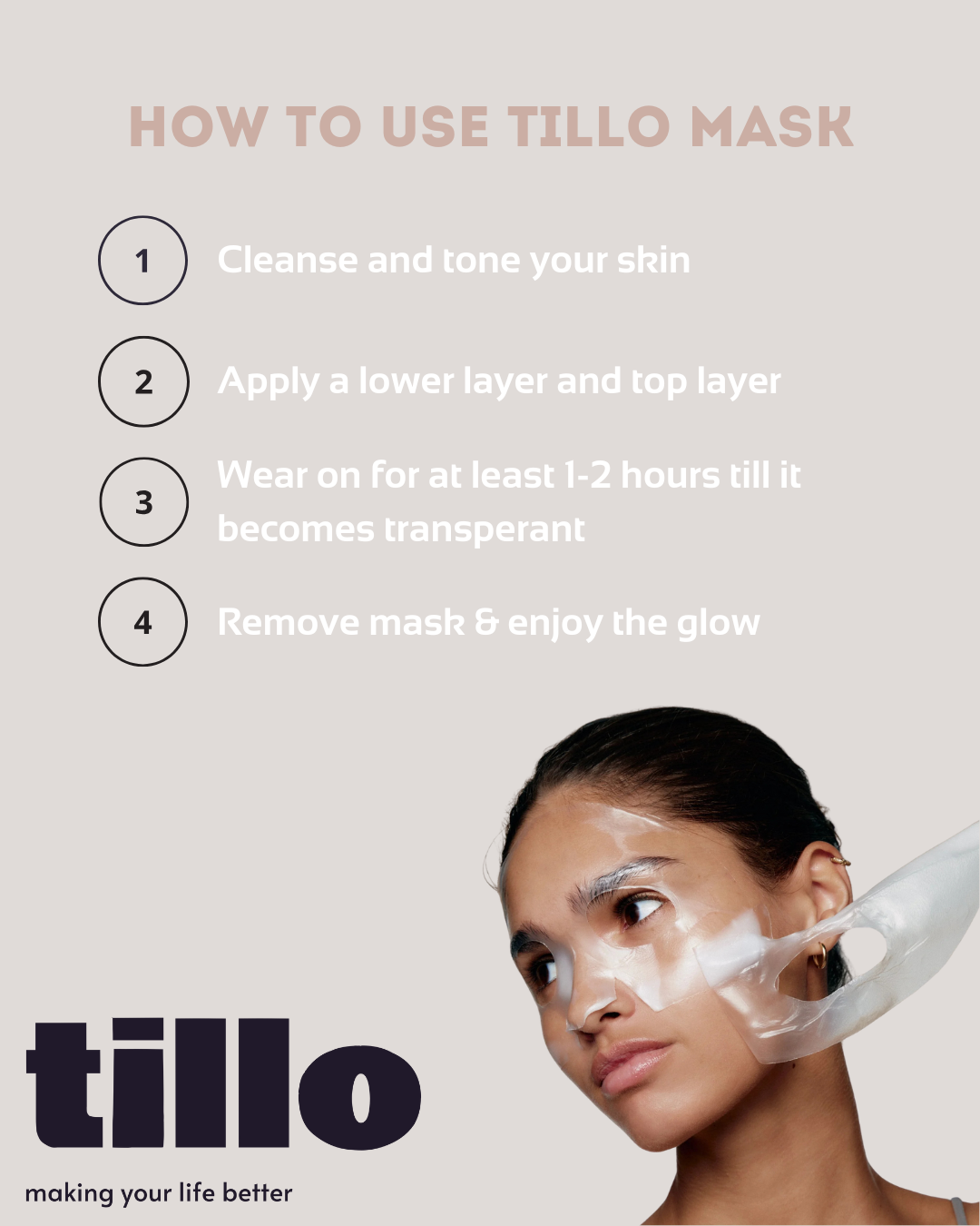 TILLO™Collagen Gel Mask